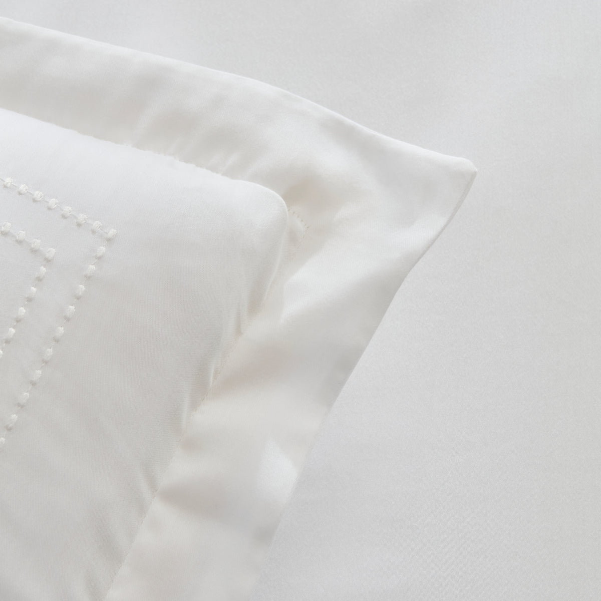 " Karaca Home White Collection Felves 100% Baumwolle Doppelbett Bettwäsche Set Weiß "