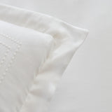 " Karaca Home White Collection Felves 100% Baumwolle Doppelbett Bettwäsche Set Weiß "