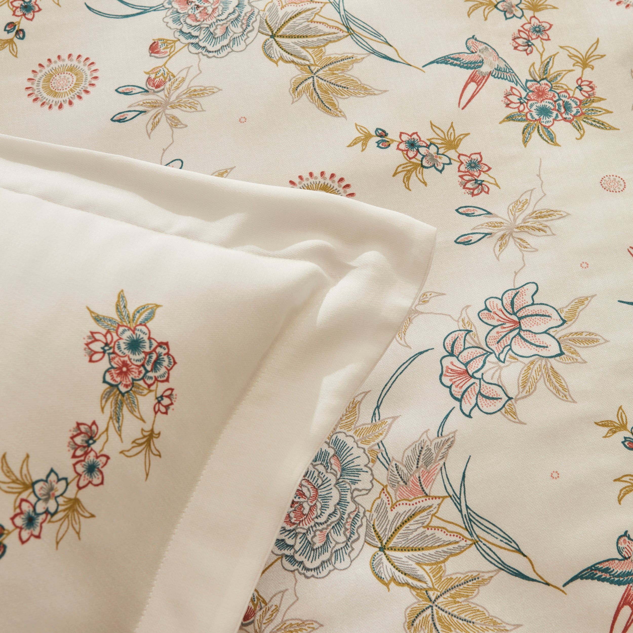 " Karaca Home Mency Lyocell Krep Doppelbett-Bettwäsche-Set "
