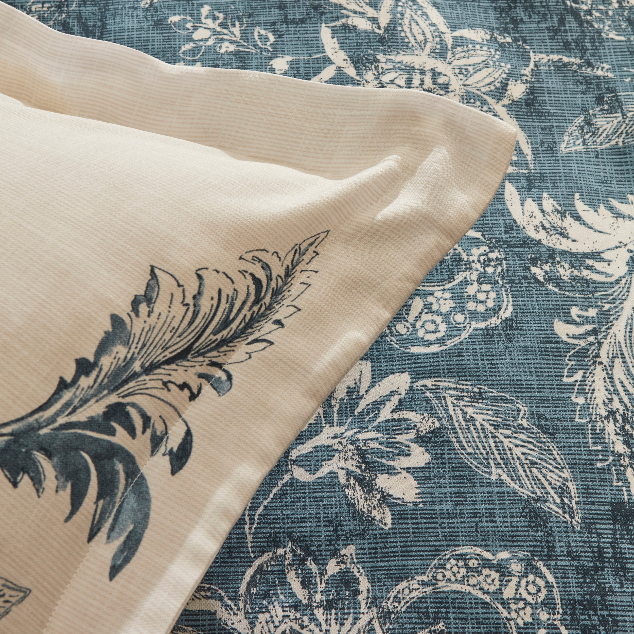 " Karaca Home Floy Lyocell Krep Doppelbett-Bettwäsche-Set "