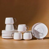 " Karaca Streamline Saturn Platinum 6 Personen Kaffeetasse Set "