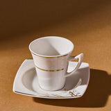 " Karaca Autumn 12 Teilige Für 6 Personen Mochatassen-Espressotassen Porzellan "