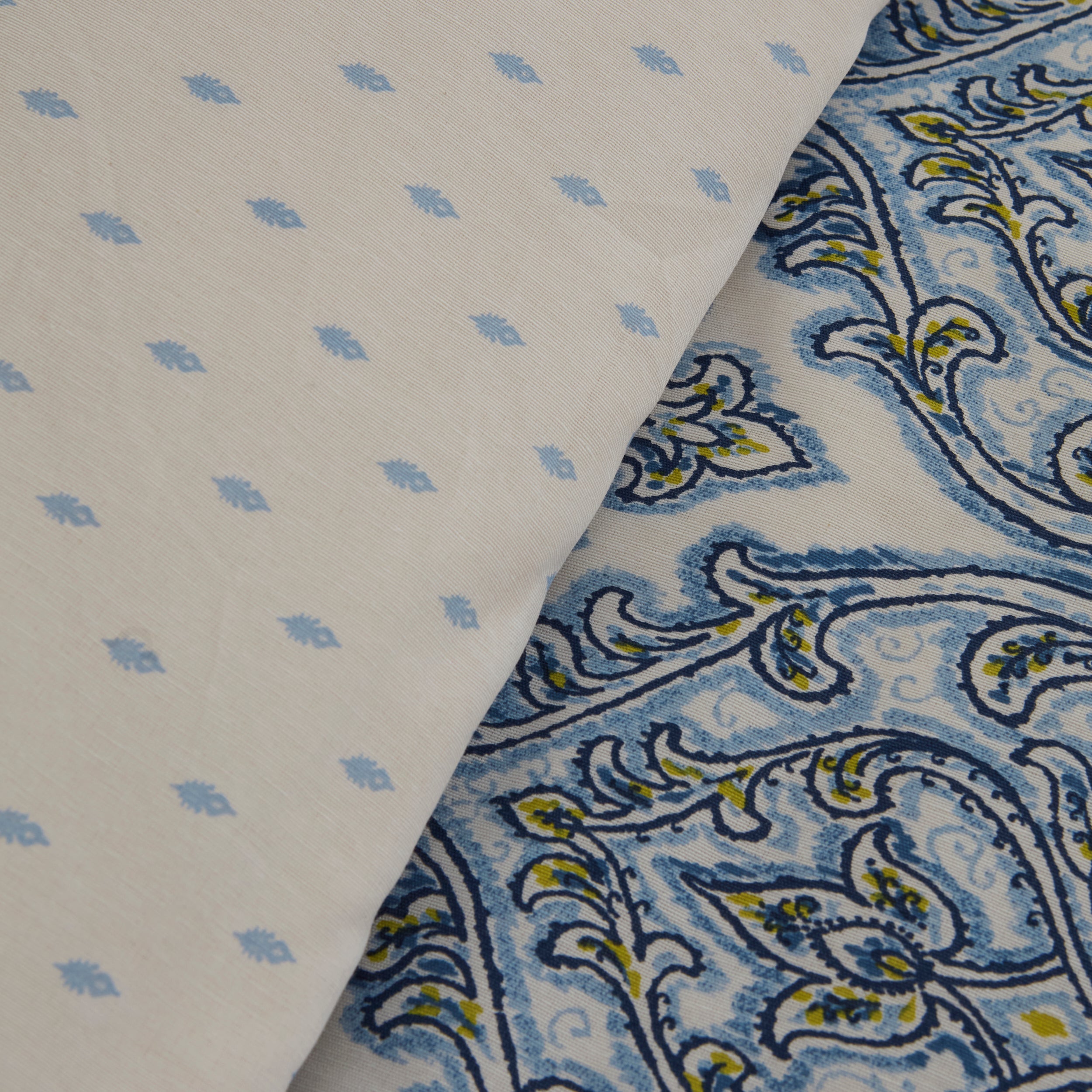 " Sarah Anderson Aria Doppelbett Bettwäsche-Set mit Decke Blau "