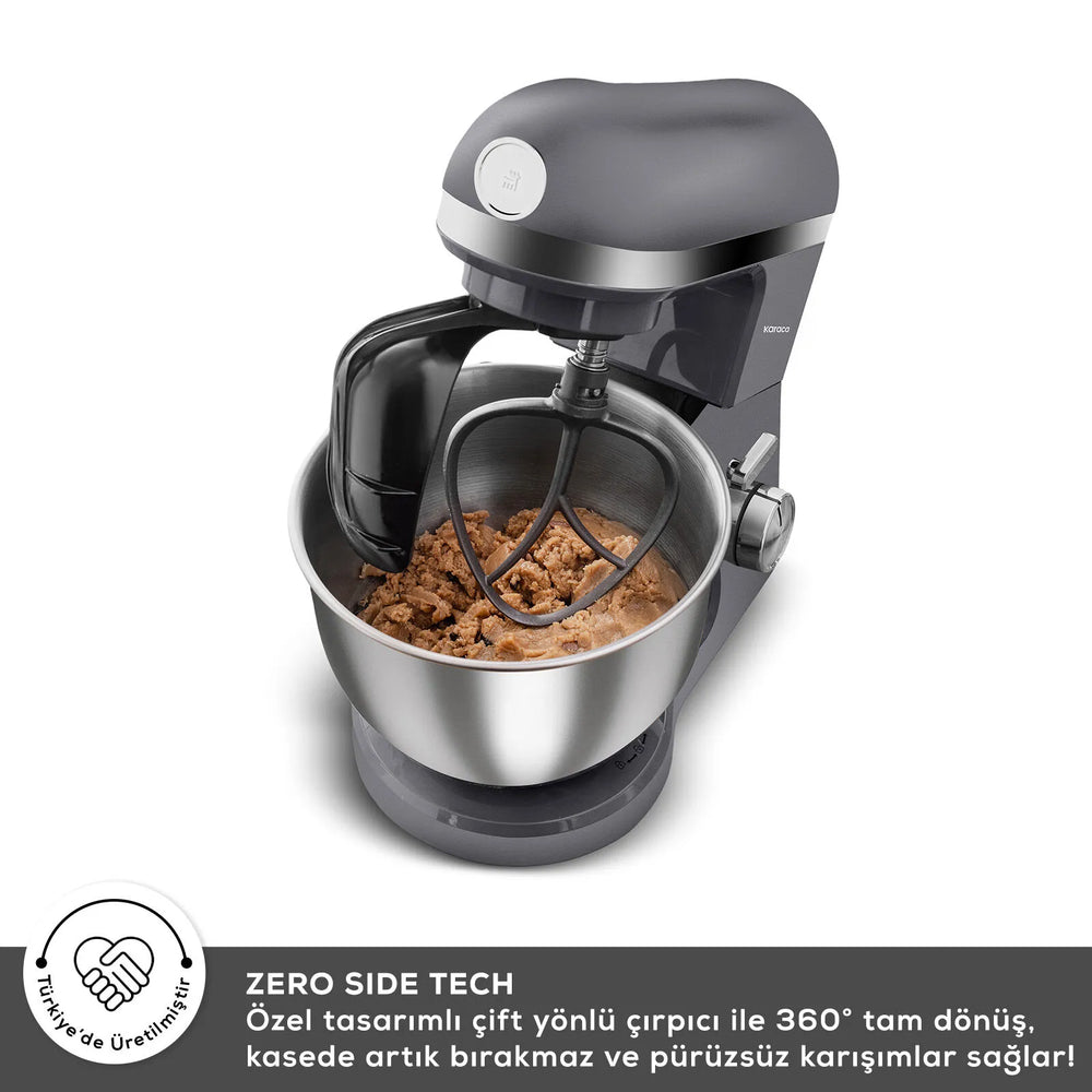 " Karaca Mastermaid Chef Pro Doppelgriff Standmixer Space Grau, 5L, 1500W "