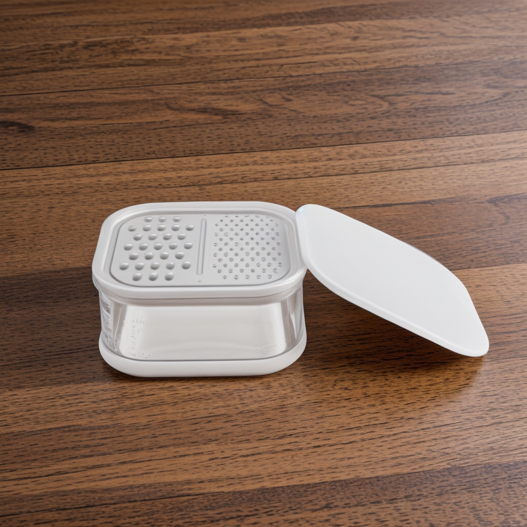 " Karaca x Refika Gadgets Aufbewahrungsdose mit Reibe – 500 ml "