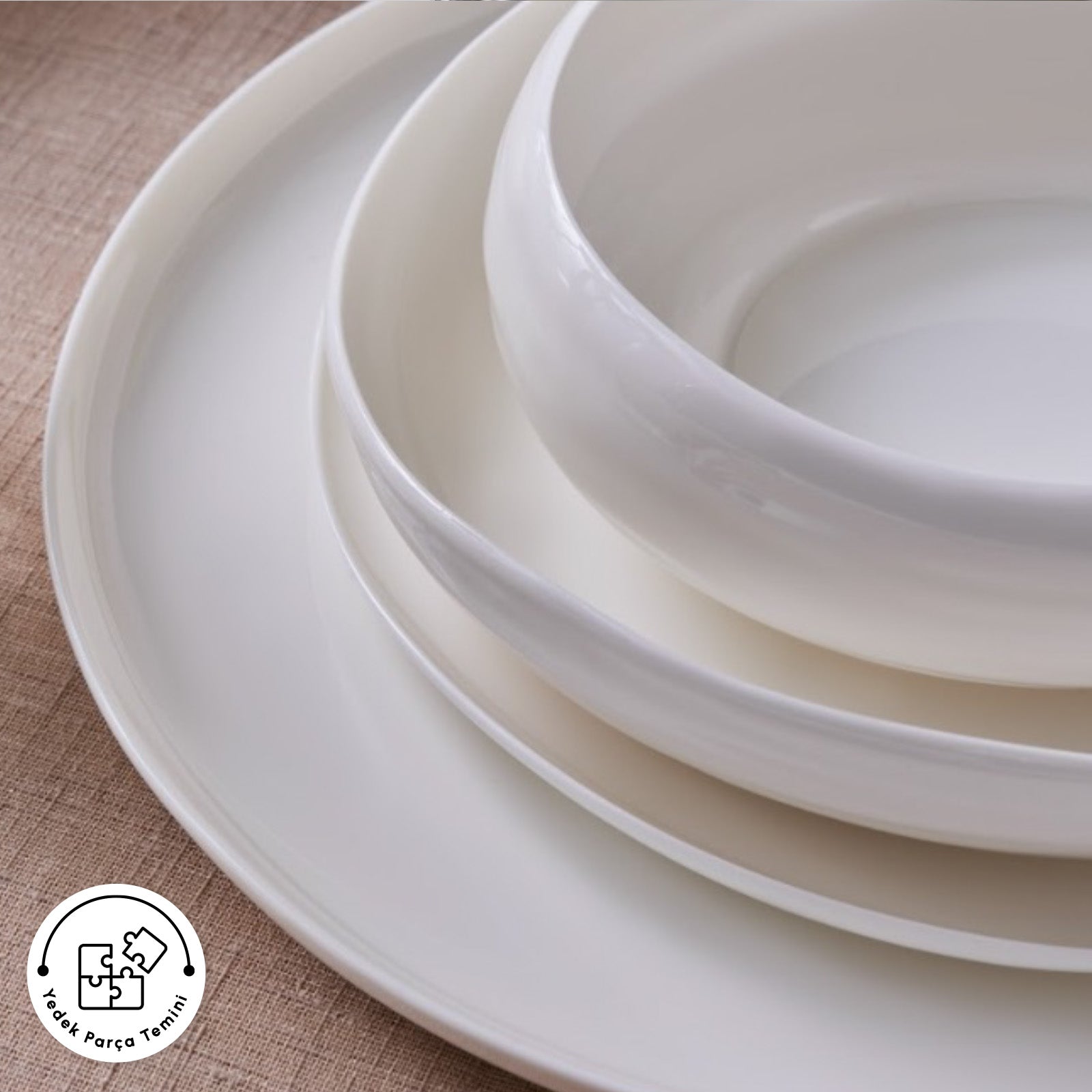 " Karaca Earth Collection Clay 55-teiliges 12 Personen Geschirrset "