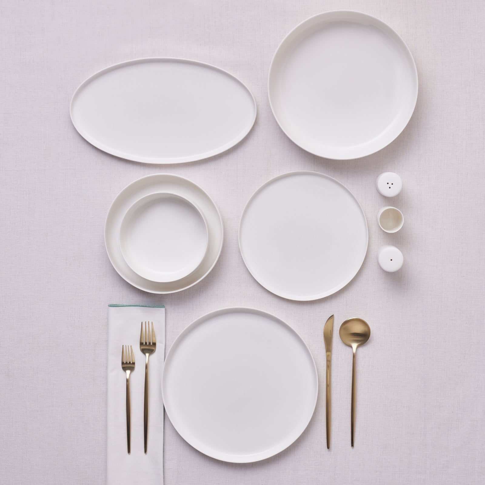 " Karaca Earth Collection Matte Glaze 55-teiliges 12-Personen Geschirrset "