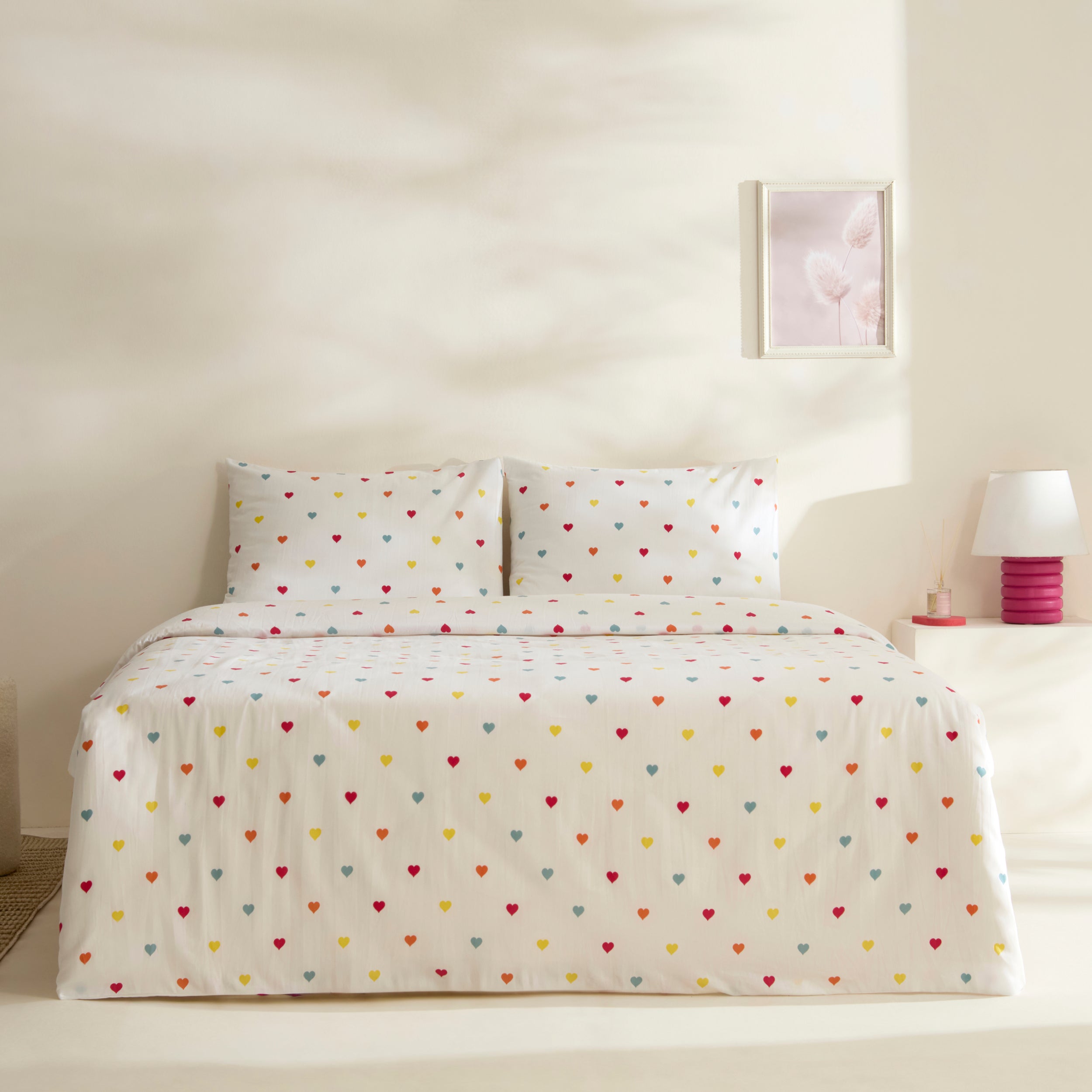" Sarah Anderson Amour Doppelbett Bettwäsche Set Multicolor "