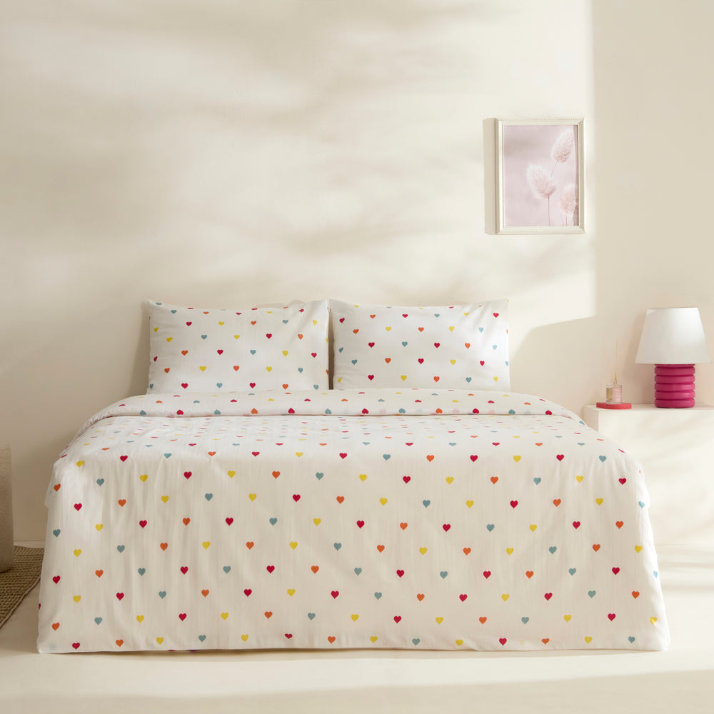 " Sarah Anderson Amour Doppelbett Bettwäsche Set Multicolor "