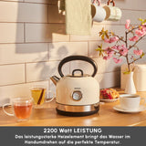 Karaca Retro 2202 Wasserkocher Creme 2200W