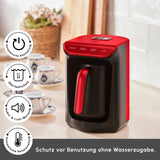 Karaca Hatir Köz Milky Türkische Kaffeemaschine Red