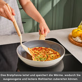 Karaca Swiss Crystal Bratpfanne Creamy 30 cm
