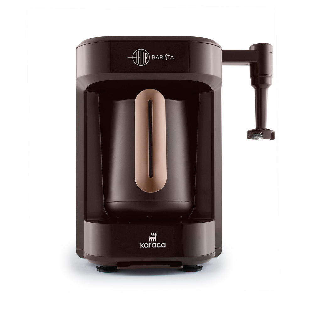 " Karaca Hatır Barista Latte- und Türkische Kaffeemaschine Walnut Brown "