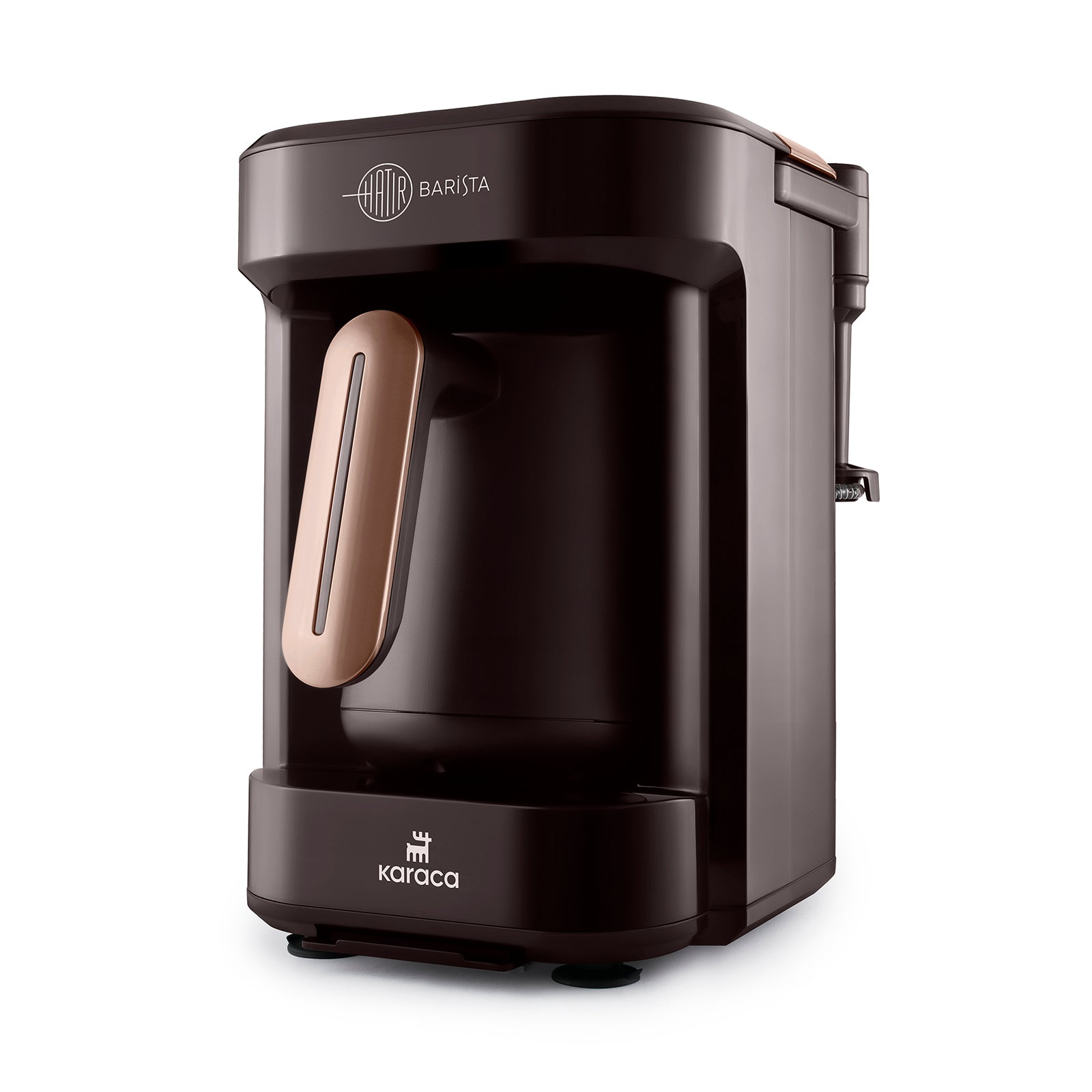 " Karaca Hatır Barista Latte- und Türkische Kaffeemaschine Walnut Brown "