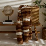 Karaca Rabbit Braun Sherpa Decke 130x150
