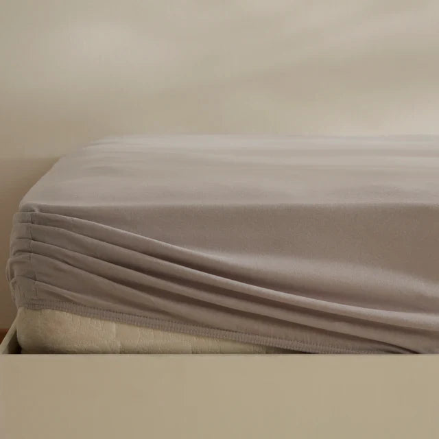 Karaca Home Jersey Spannbettlaken 120x200+30cm Grau