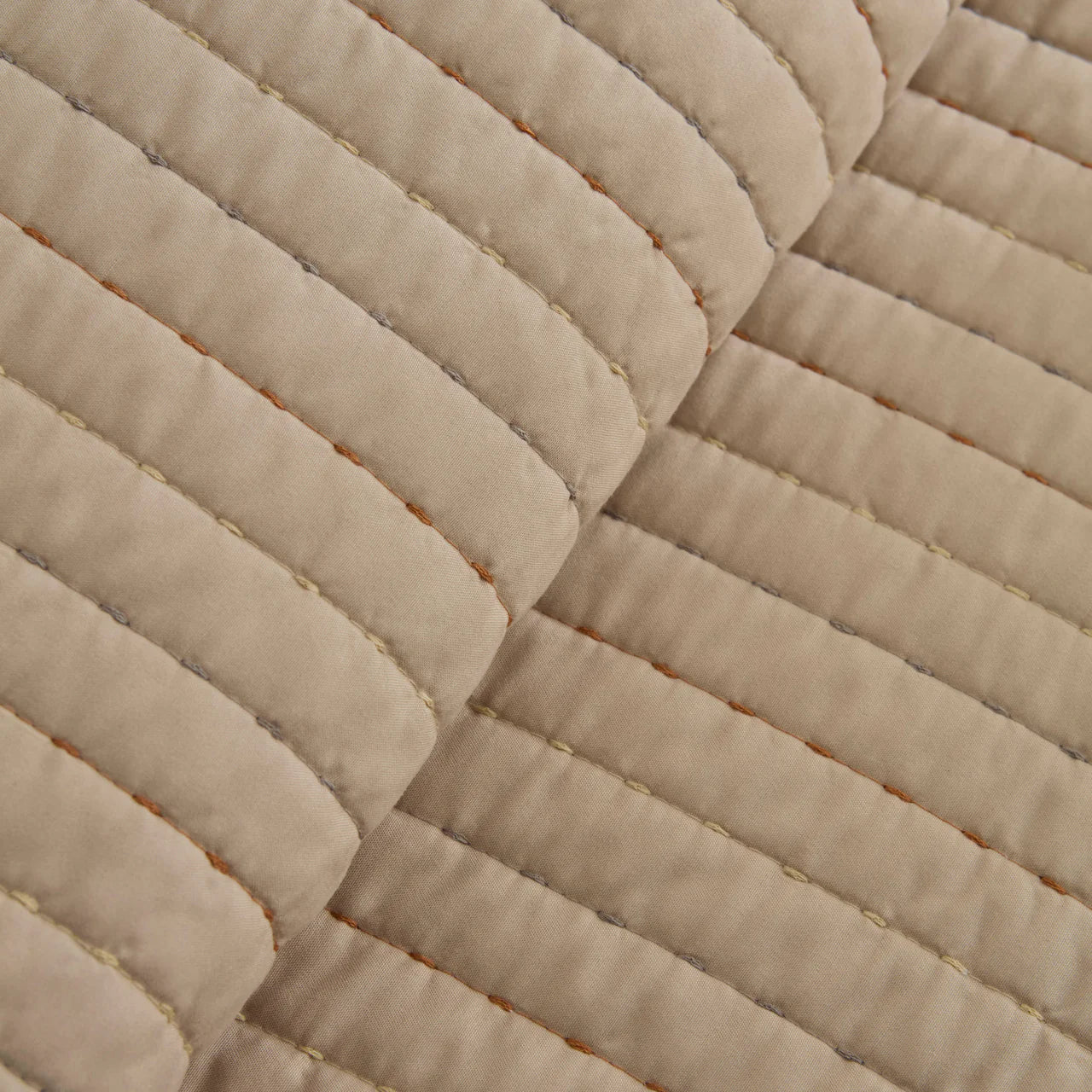 Manon Bettüberwurf Set Doppelbett Beige 230x240cm + 2(50x70) cm