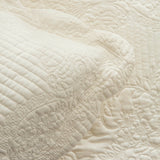 Camille Bettüberwurf-Set Ecru 230x240 cm + 2 (50x70 cm)