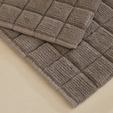 Karaca Simon Badvorleger-Set 60 × 90 cm + 40 × 60 cm Grau