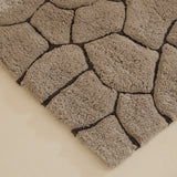Karaca Stone Badvorleger 60 × 100 cm Grau