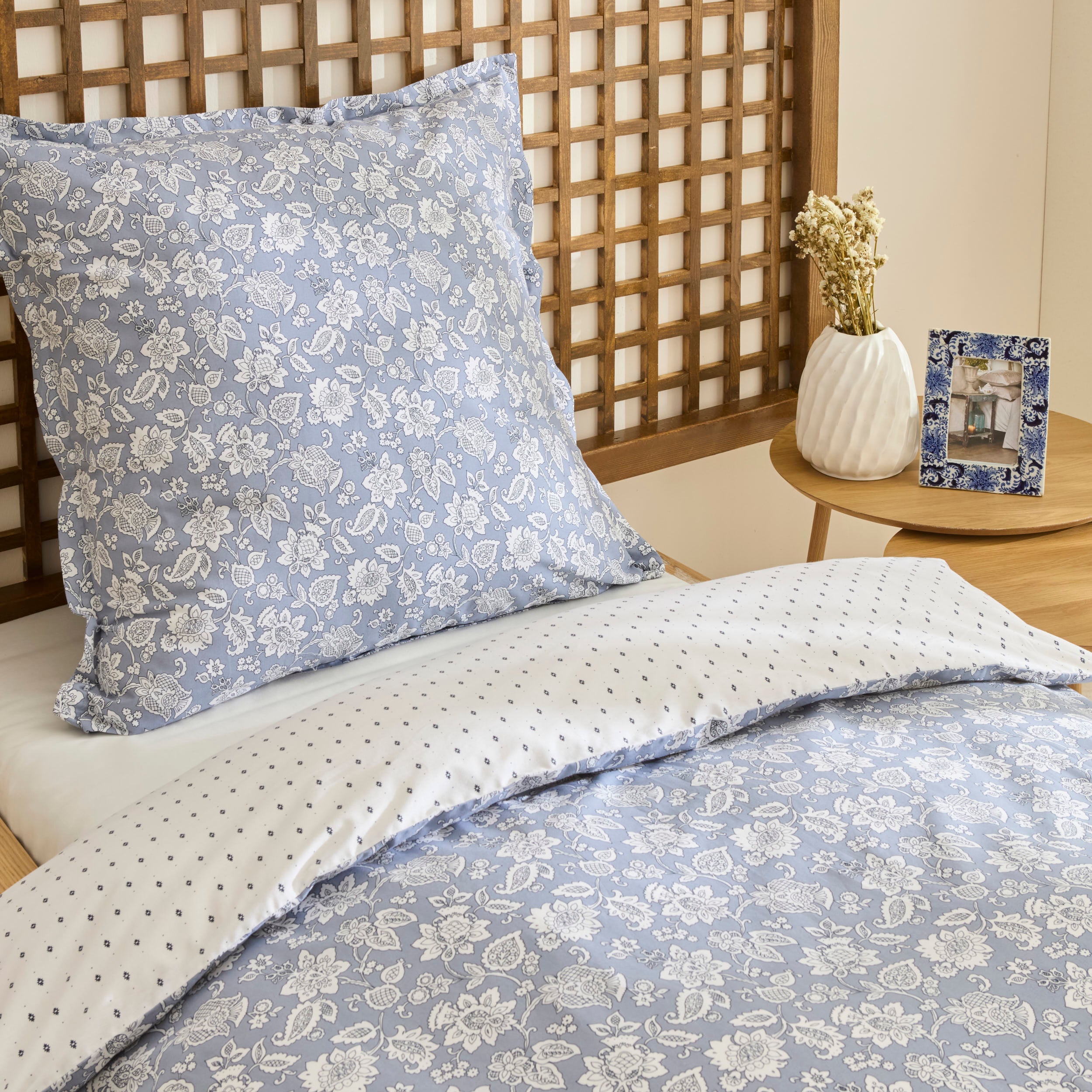 Karaca Celerina Bettwäsche-Set Einzelbett Blau