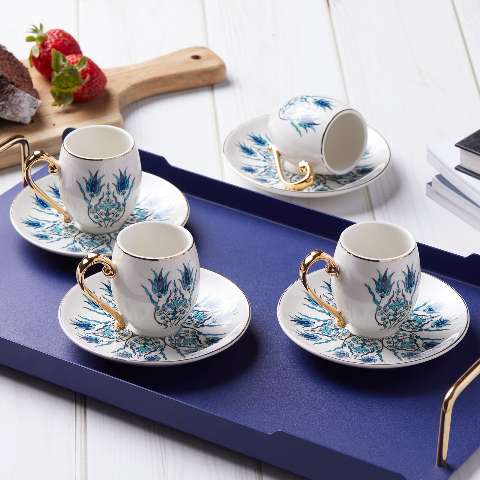 " Karaca İznik Kaffeeservice für 6 Personen, 80 ml "