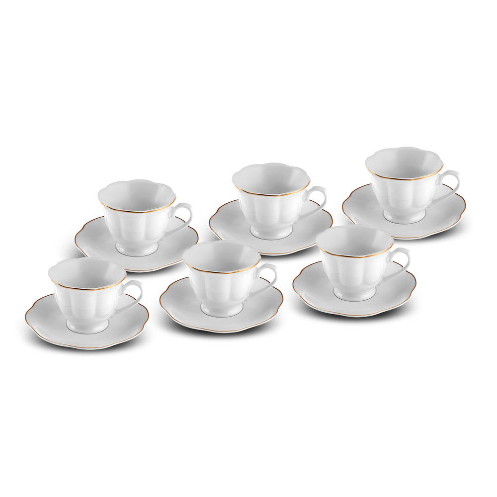 " Karaca Bell Kaffeetassen-Set, 6 Personen, 90 ml "