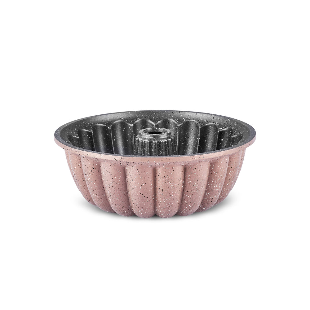 " Karaca Lina Geschnittene Rosegold Gießen Kuchenform 25,5 cm "