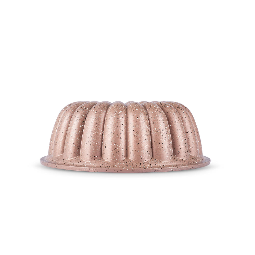 " Karaca Lina Geschnittene Rosegold Gießen Kuchenform 25,5 cm "