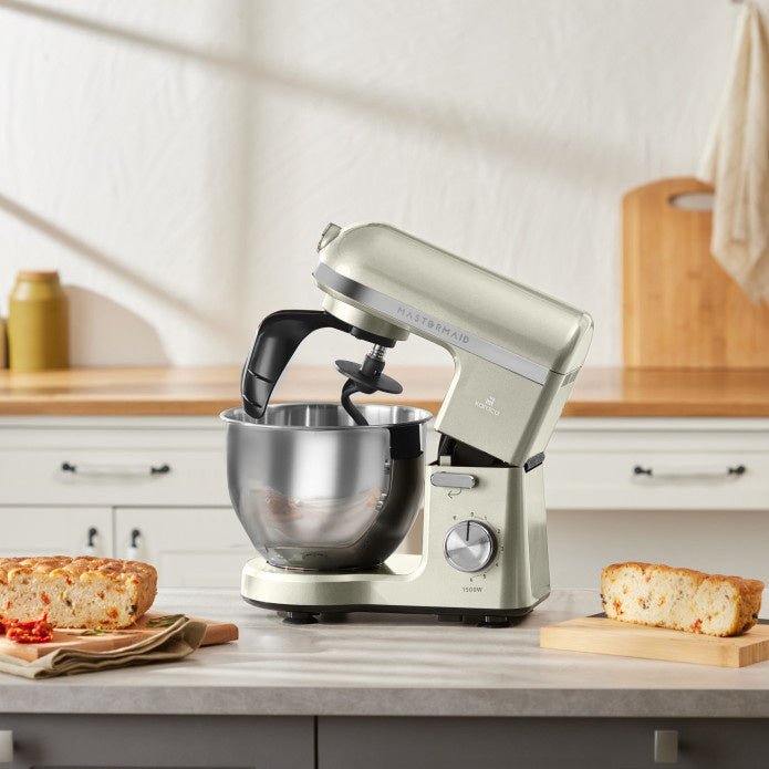 " Karaca Mastermaıd Chef Pro Doppelarm Standmixer Soft Cream, 5L, 1500W "
