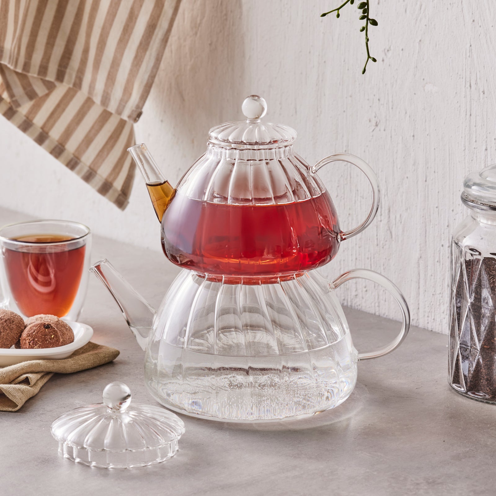 " Karaca Lori Glas-Teekanne "