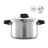 " Karaca Quick and Safe Schnellkochtopf, 7 Liter "