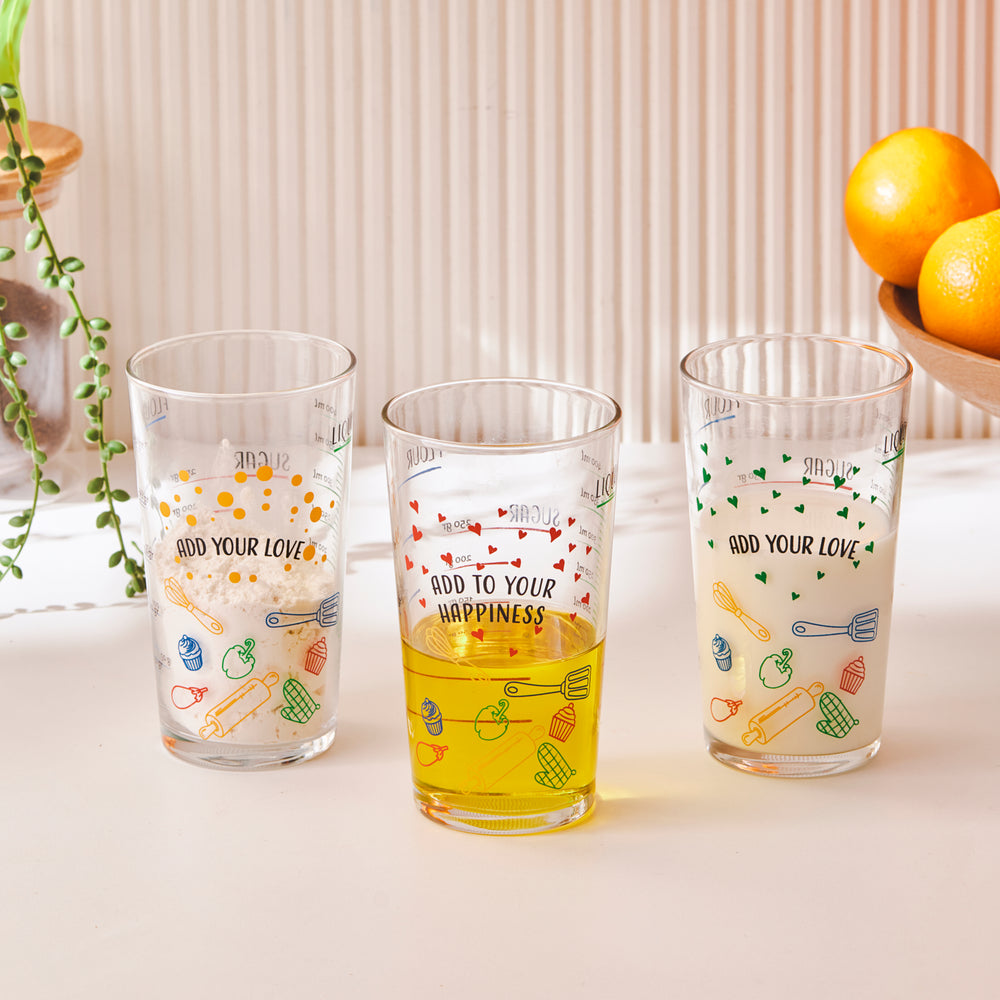 " Karaca Carme Grünes Messglas 550 Ml "