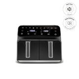 " Karaca Multifry XXXL 4+4 Liter digitaler Airfryer mit zwei Kammern "