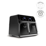 " Karaca Multifry XXXL 4+4 Liter digitaler Airfryer mit zwei Kammern "