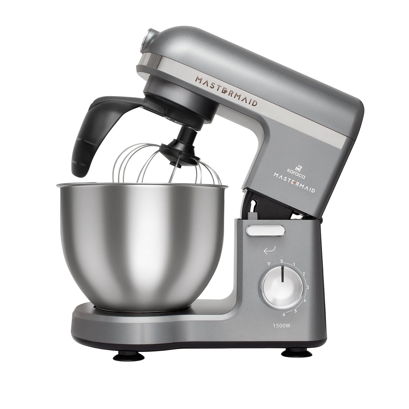 " Karaca Mastermaid Chef Pro Doppelgriff Standmixer Space Grau, 5L, 1500W "