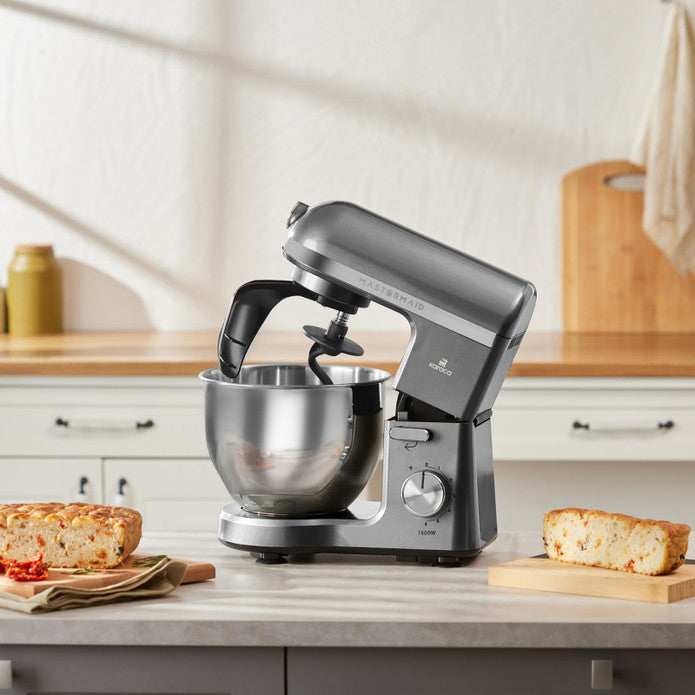 " Karaca Mastermaid Chef Pro Doppelgriff Standmixer Space Grau, 5L, 1500W "