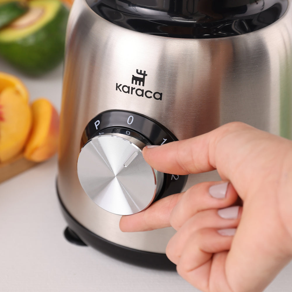 " Karaca Inox 1,5 L Glasbehälter Inox Smoothie Blender "