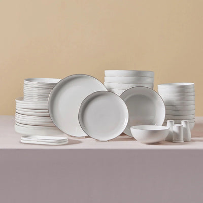 Karaca Streamline Favaro 53-Teiliges 12-Personen Geschirrset Platin