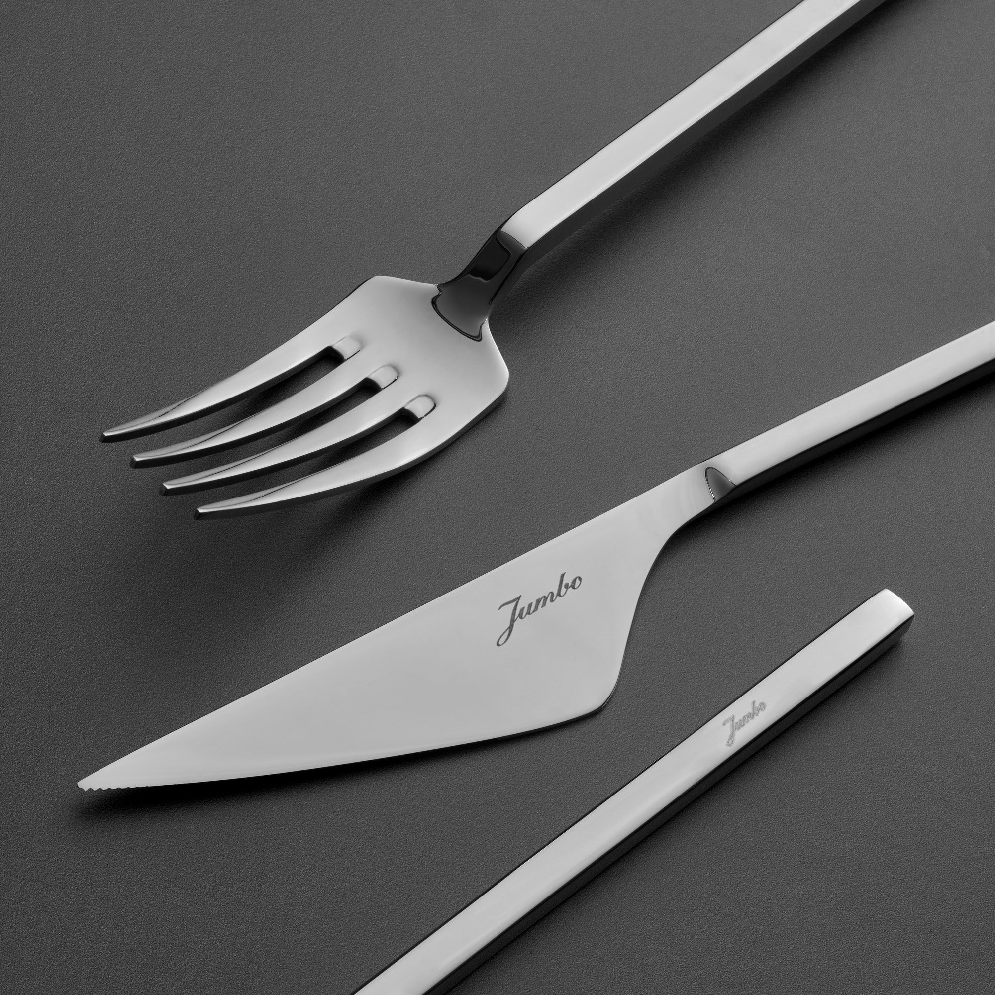 " Jumbo 9100 84-teiliges Besteck-Set für 12 Personen mit Box "