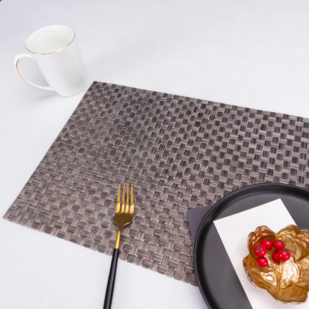 " Karaca Home Baldwin Bronze 2er Set Platzsets "