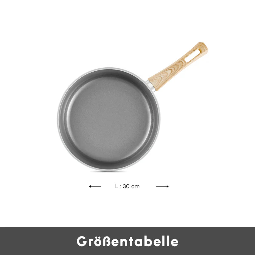 Karaca Swiss Crystal Bratpfanne Creamy 30 cm