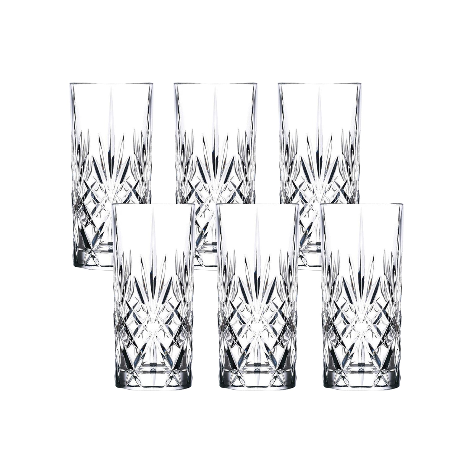 " RCR Melodia 6er-Set Trinkgläser 360 ml "