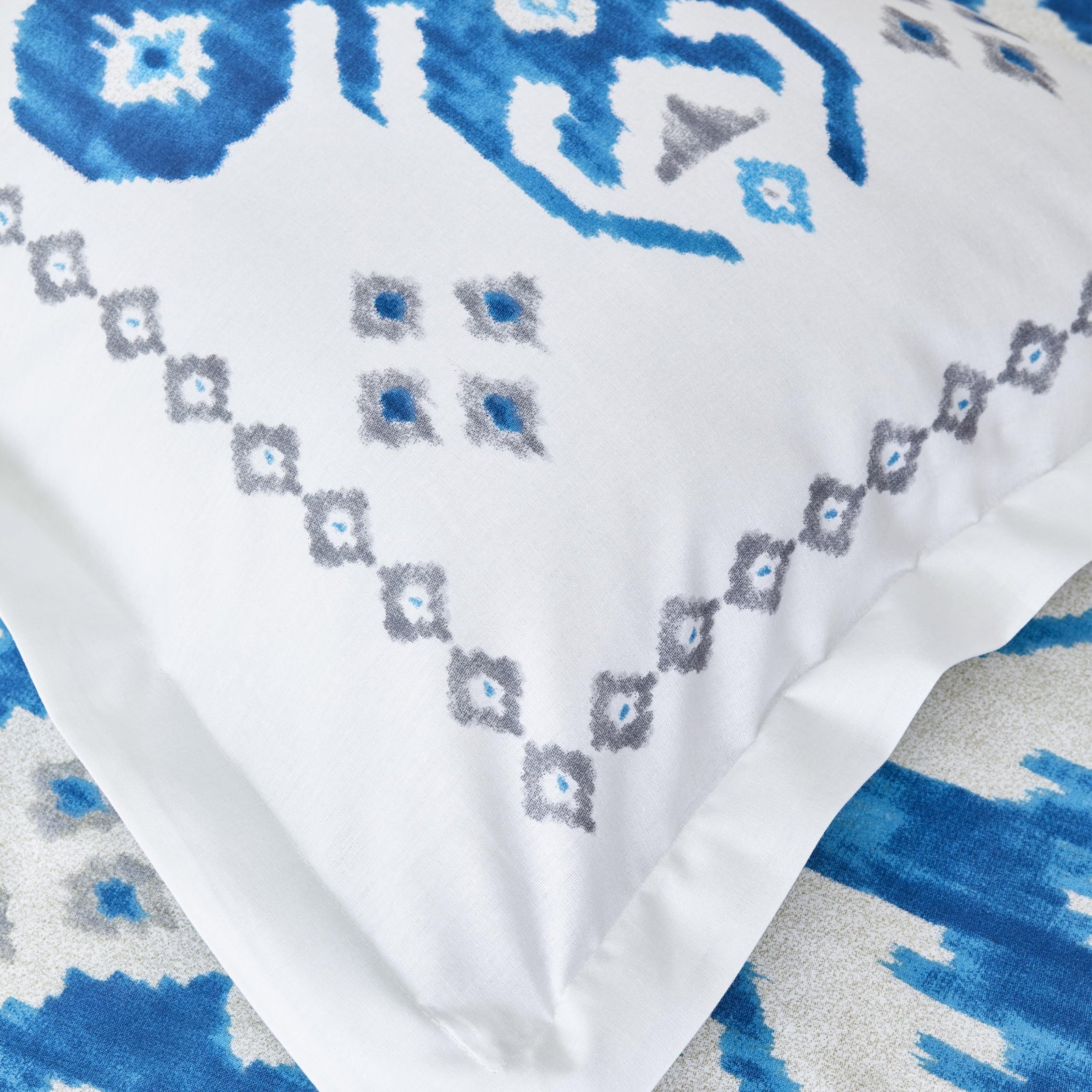 " Karaca Home Neos Blaues Baumwolle Doppel Bettbezug-Set "