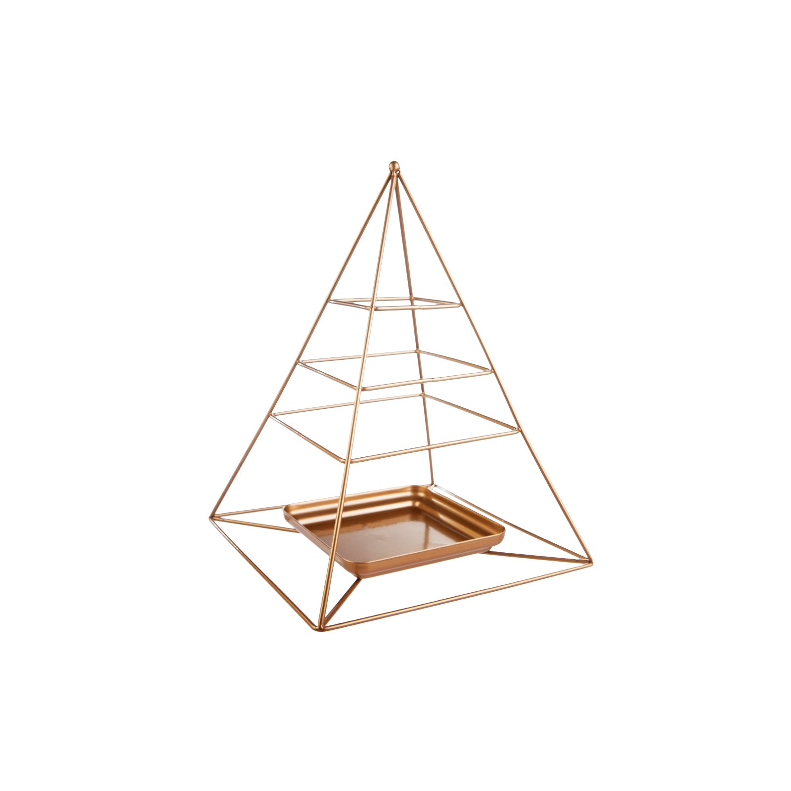 " Karaca Home Piramit Dekorativer Teller 24 cm x 35 cm "