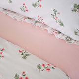 " Karaca Home Silvie Bettbezug Set,100% Baumwolle, Rot "