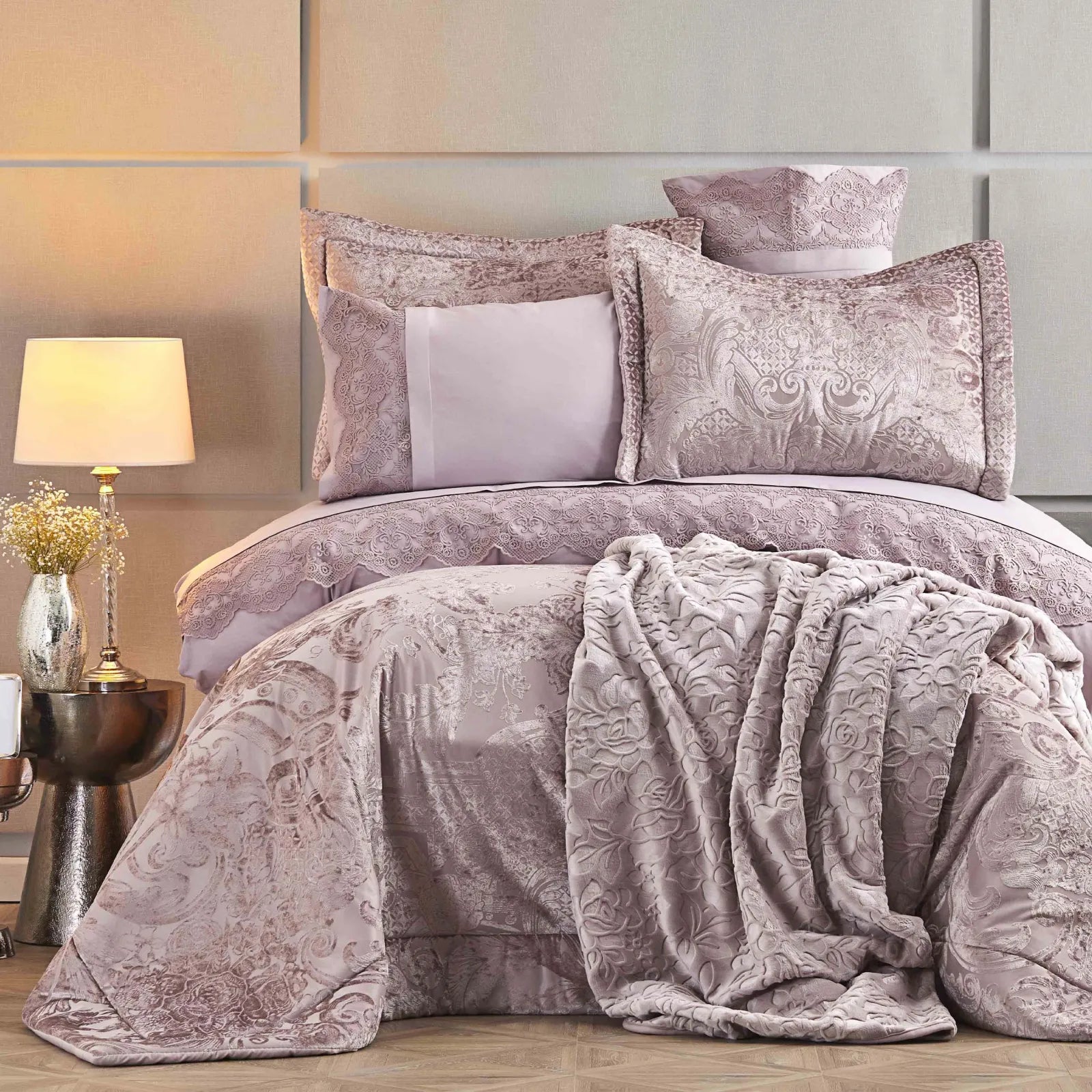 " Karaca Home Valeria Best getrocknete Rose 8 Stück Mitgift-Set "