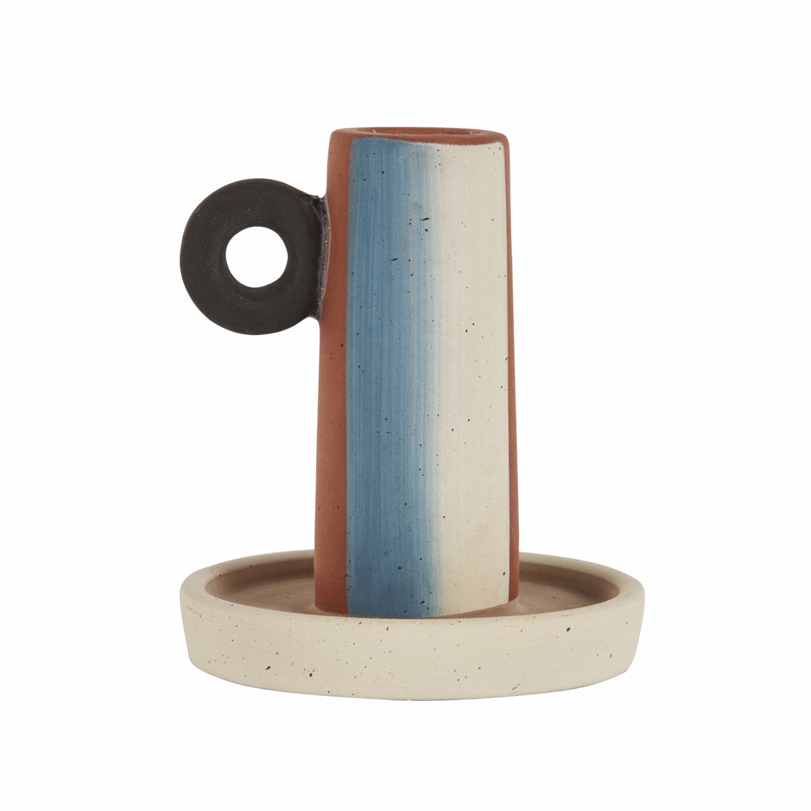 " Karaca Home Simple Kerzenständer, 9,6 cm, Blau "