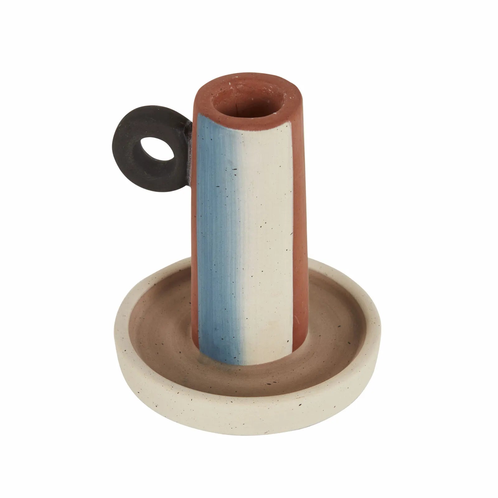 " Karaca Home Simple Kerzenständer, 9,6 cm, Blau "