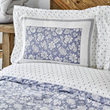 " Karaca Home Celerina Blau 100% Baumwolle Einzel Bettbezug Set "
